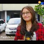 Prilly Latuconsina di Lokasi Syuting