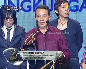 Pemenang Kategori Lingkungan Hidup Vinsensius Nurak
