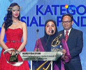 Pemenang Kategori Sosial-Pendidikan Nursyida Syam