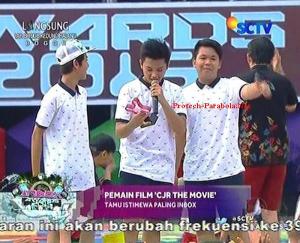 Pemenang Kategori Tamu Istimewa Paling INBOX Para Pemain CJR The Movie